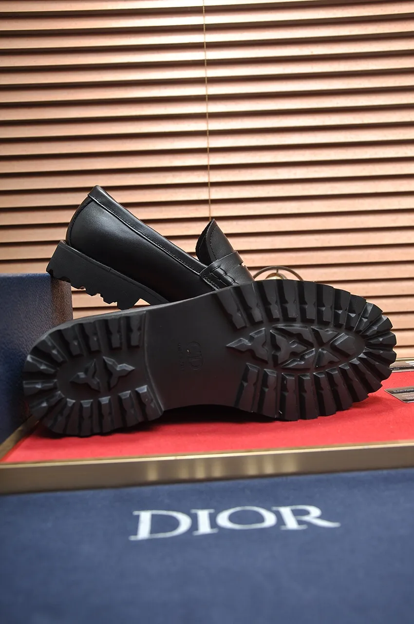 Men's shoes 💰620💶[Dior] (water-dyed cowhide lining) Dior original 1:1 high-quality factory, imported original materials, imported raw cowhide, water-dyed cowhide lining, original TPU outsole, code number: 38-44 (45 customized)